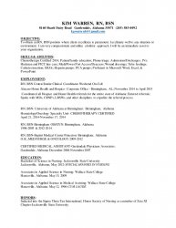 Kim Warren Resume July 2015