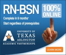 RN-BSN | 100% Online | Complete in 13 months | Start regardless of prerequisites | University of Texas at Arlington | Academic Partnerships