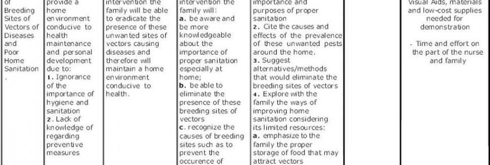 Nursing Care Plan Examples