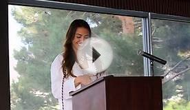 BEST NURSING GRADUATION SPEECH of 2014!!