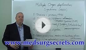 MedSurg Nursing Exam Multiple Organ Dysfunction System