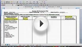 Nursing Care Plan Tutorial